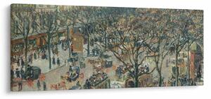 Obraz - Camille Pissarro, Boulevard des Italiens, Morning, Sunlight, reprodukcia (120x50 cm)
