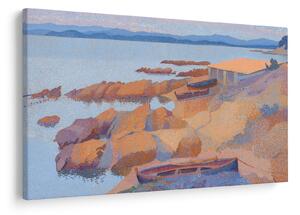 Obraz - Henri Edmond Cross, Calanque des Antibois, reprodukcia (90x60 cm)