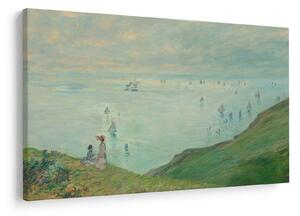 Obraz - Henri Fantin-Latour, Cliffs at Pourville, reprodukcia (90x60 cm)