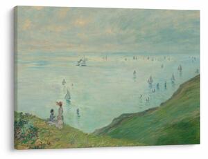 Obraz - Henri Fantin-Latour, Cliffs at Pourville, reprodukcia (70x50 cm)