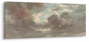 Obraz - John Constable, Cloud Study Stormy Sunset, reprodukcia (120x50 cm)