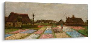 Obraz - Vincent van Gogh, Flower Beds in Holland, reprodukcia (120x50 cm)