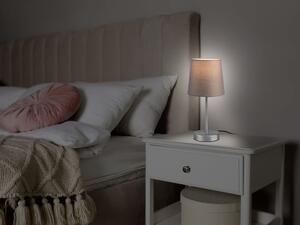 Livarno home Stolná LED lampa (hnedosivá) (100368223)