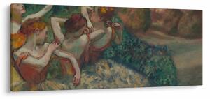 Obraz - Edgar Degas, Four Dancers, reprodukcia (120x50 cm)