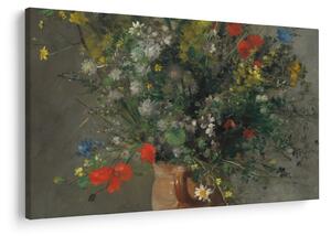 Obraz - Auguste Renoir, Flowers in a Vase, reprodukcia (90x60 cm)