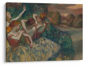 Obraz - Edgar Degas, Four Dancers, reprodukcia (70x50 cm)