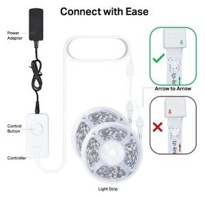 TP-Link - LED RGBW Stmievateľný pás 5 m LED/20,5W/230V Wi-Fi
