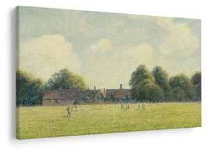 Obraz - Camille Pissarro, Hampton Court Green, reprodukcia (90x60 cm)