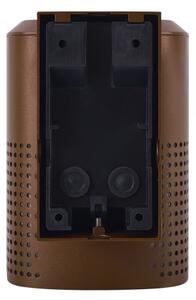 Nordlux - Vonkajšie nástenné svietidlo SIDARA 1xE27/15W/230V IP54 hnedé