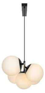 Nordlux - Luster na lanku LILLY 5xE14/10W/230V čierna