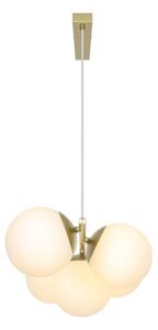 Nordlux - Luster na lanku LILLY 5xE14/10W/230V mosadz