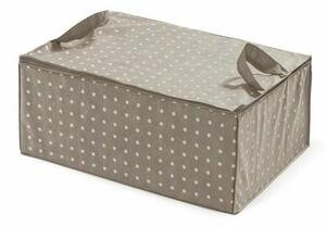 Compactor Textilný úložný box na perinu Rivoli 70 x 50 x 30 cm, hnedá