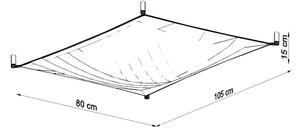 Sollux SL.0737 - LED stropné svietidlo LUNA 2xG13/8,5W/230V 80x105 cm biele