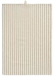 Bavlnená utierka Orla Green Woven Stripes