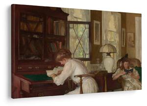 Obraz - Edmund Tarbell, Josephine and Mercie, reprodukcia (90x60 cm)