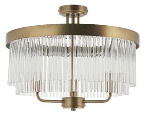 Endon 119109 - Prisadený luster CLERMONT 3xE14/6W/230V mosadz