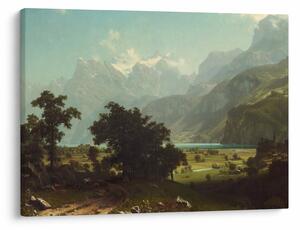 Obraz - Albert Bierstadt, Lake Lucerne, reprodukcia (70x50 cm)