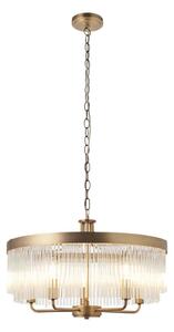 Endon 119110 - Luster na reťazi CLERMONT 5xE14/6W/230V mosadz