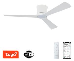 ZEVENTI - LED stropný ventilátor AUREX LED/24W/230V Wi-Fi Tuya biely + diaľkové ovládanie