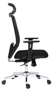 Kancelárska stolička EDGE čierná Antares