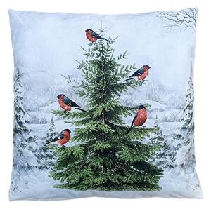 45x45 Cm White Polyester - 45*45*4 cm - Clayre & Eef