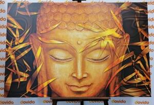 Obraz usmievajúci sa Budha - 60x40