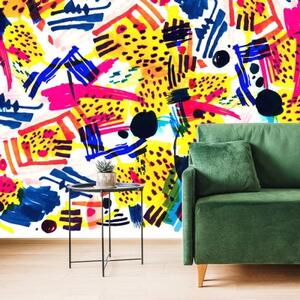 Samolepiaca tapeta pop art abstrakcia - 150x100