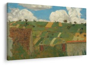 Obraz - Edouard Vuillard, Landscape of the Ile de France, reprodukcia (90x60 cm)