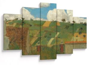 Obraz - Edouard Vuillard, Landscape of the Ile de France, reprodukcia (150x105 cm)