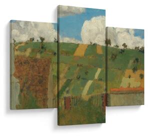 Obraz - Edouard Vuillard, Landscape of the Ile de France, reprodukcia (90x60 cm)