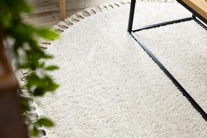 Dywany Łuszczów Kusový koberec Berber 9000 cream kruh - 120x120 (priemer) kruh cm
