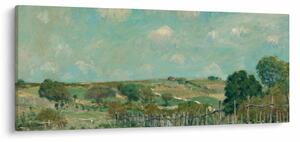 Obraz - Alfred Sisley, Meadow, reprodukcia (120x50 cm)