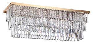 Ideal Lux - Stropné svietidlo MARTINEZ 8xE14/40W/230V zlaté