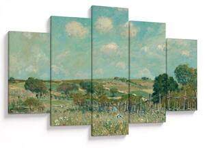 Obraz - Alfred Sisley, Meadow, reprodukcia (150x105 cm)
