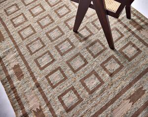 Diamond Carpets koberce Ručne viazaný kusový koberec Guggenheim DESP P81 Brown Natural - 300x400 cm