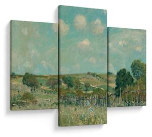 Obraz - Alfred Sisley, Meadow, reprodukcia (90x60 cm)