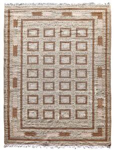 Diamond Carpets koberce Ručne viazaný kusový koberec Guggenheim DESP P81 Brown Natural - 80x150 cm