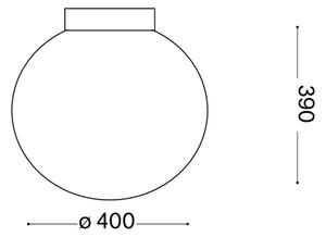 Ideal Lux - Stropné svietidlo MAPA 1xE27/60W/230V 400 mm