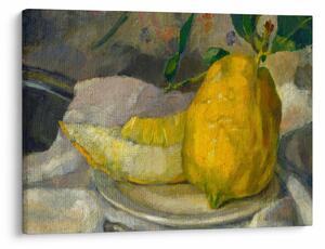 Obraz - French 19th Century, Melon and Lemon, reprodukcia (70x50 cm)