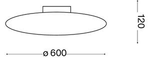Ideal Lux - Stropné svietidlo SMARTIES 3xE27/42W/230V pr. 60 cm biela
