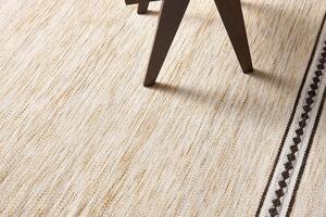 Diamond Carpets koberce Ručne viazaný kusový koberec Biscuit DESP HL63 Ivory White - 80x150 cm