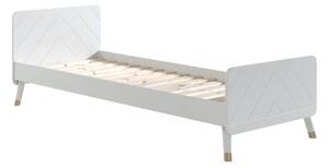 MUZZA Detská posteľ Billie 90 x 200 cm biela