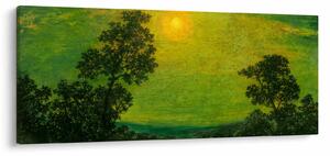 Obraz - Imitator of Ralph Albert Blakelock, Moonlight, reprodukcia (120x50 cm)