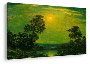Obraz - Imitator of Ralph Albert Blakelock, Moonlight, reprodukcia (90x60 cm)