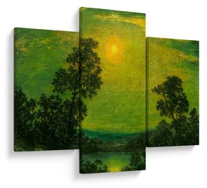 Obraz - Imitator of Ralph Albert Blakelock, Moonlight, reprodukcia (90x60 cm)