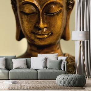 Fototapeta bronzová hlava Budhu - 150x100