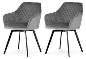 Sada jedálenských stoličiek DCH-425 GREY4, 2 ks