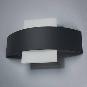 OSRAM LED vonkajšie nástenné svietidlo ENDURA STYLE SHIELD tmavošedá IP44, Hliník / sivá / zinok, Hliník, Moderný