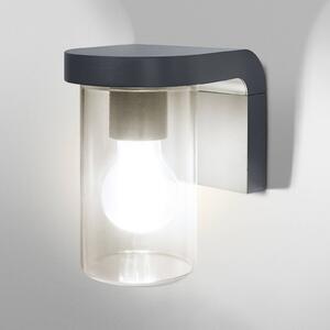 OSRAM Vonkajšie nástenné svietidlo ENDURA CLASSIC CASCADE, číre sklo, IP44, Hliník / sivá / zinok, Hliník, Moderný