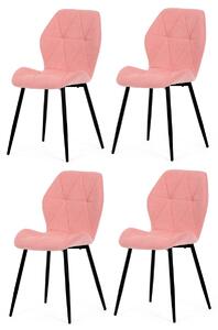 Sada jedálenských stoličiek CT-285 PINK2, 4 ks